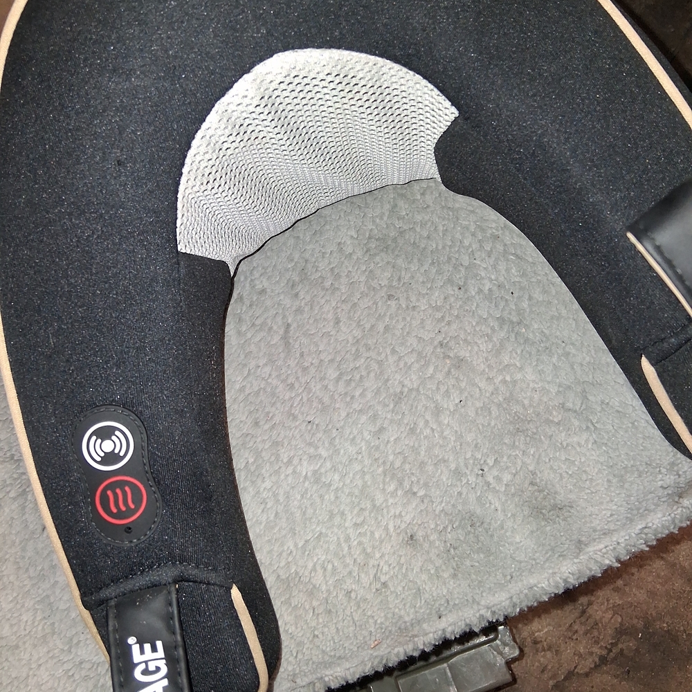 Vibrating And Heated Neck Massager
